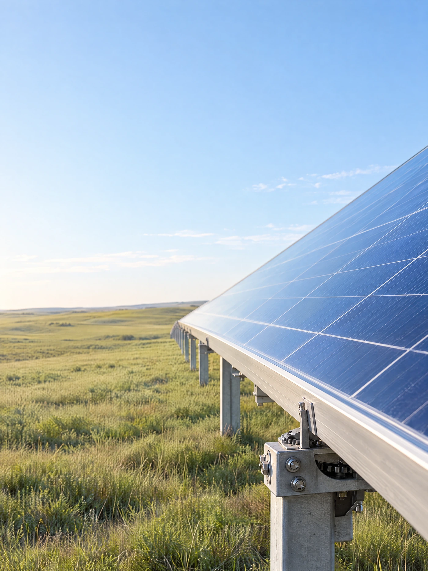 Illustration: A new point of entry: precise solar hardware opening toward daylight.